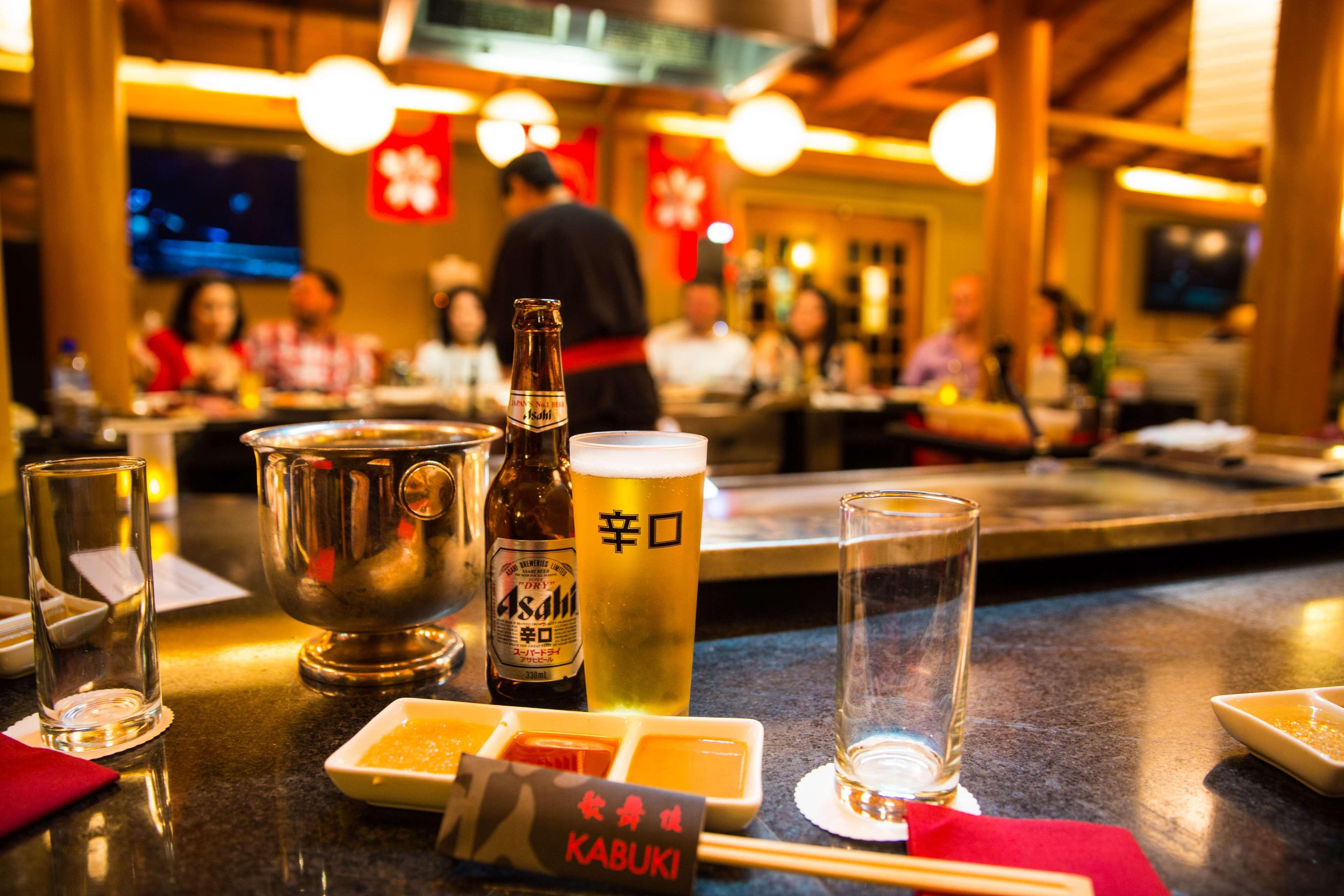 Stamford Plaza Brisbane Exterior foto Beer in a Japanese restaurant