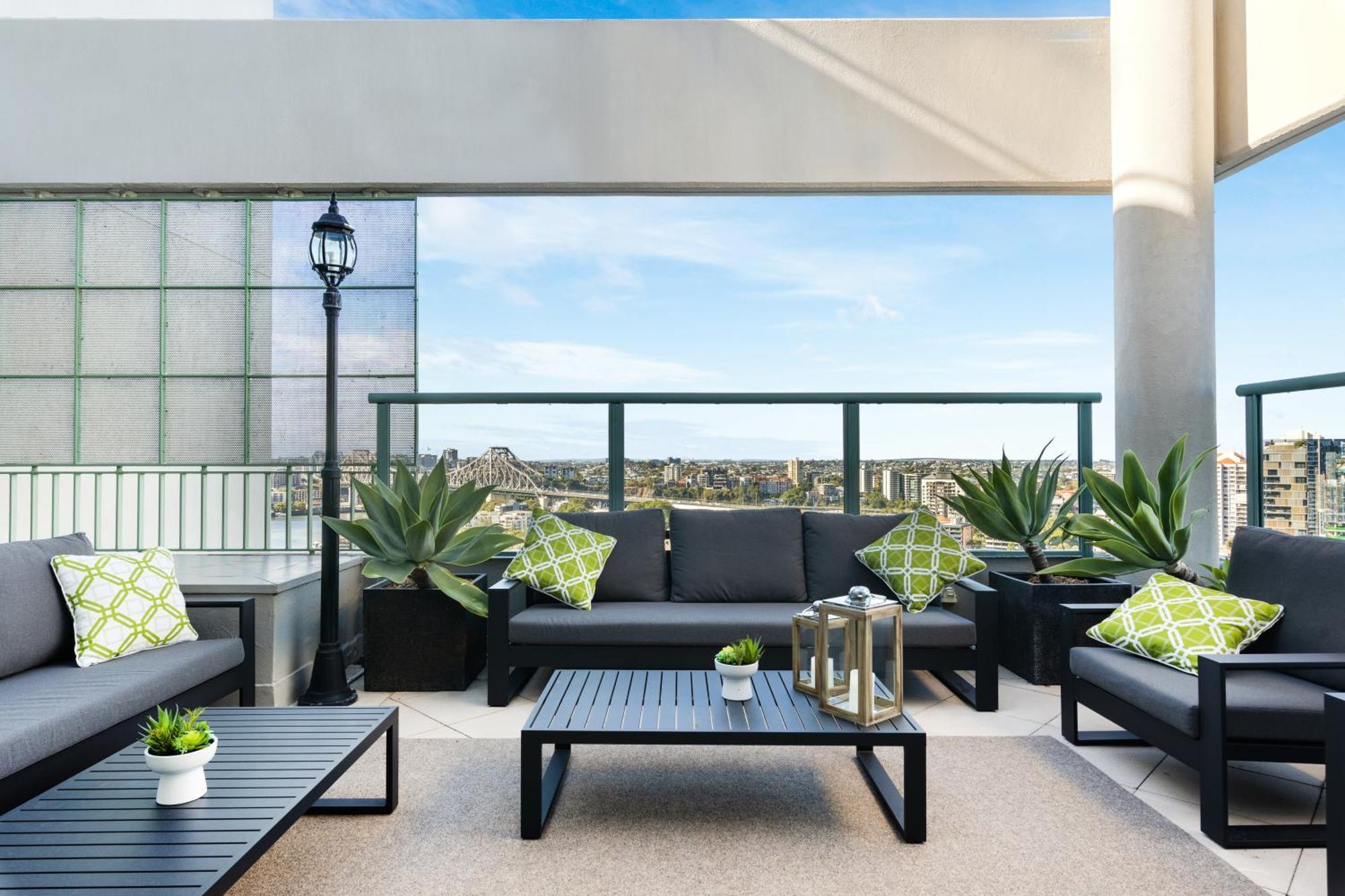 Stamford Plaza Brisbane Exterior foto A rooftop terrace